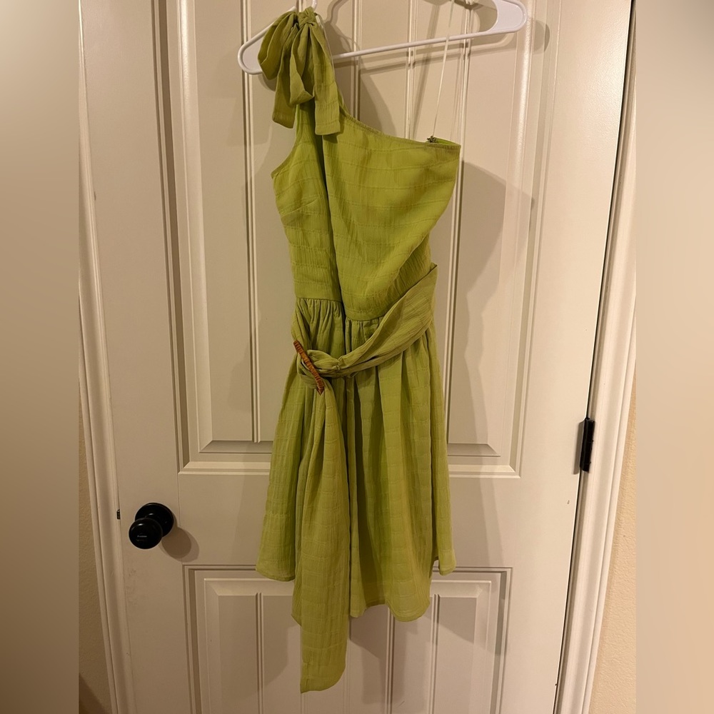 Green dress
